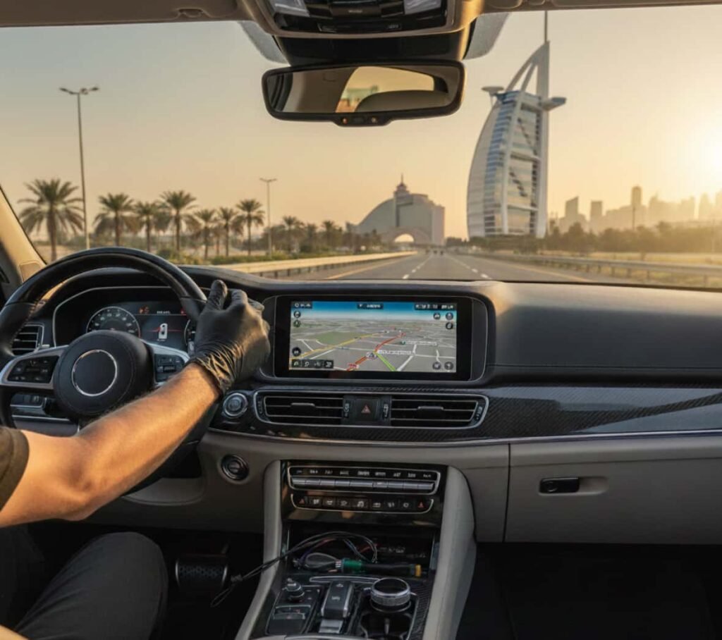 cheap car screen dubai