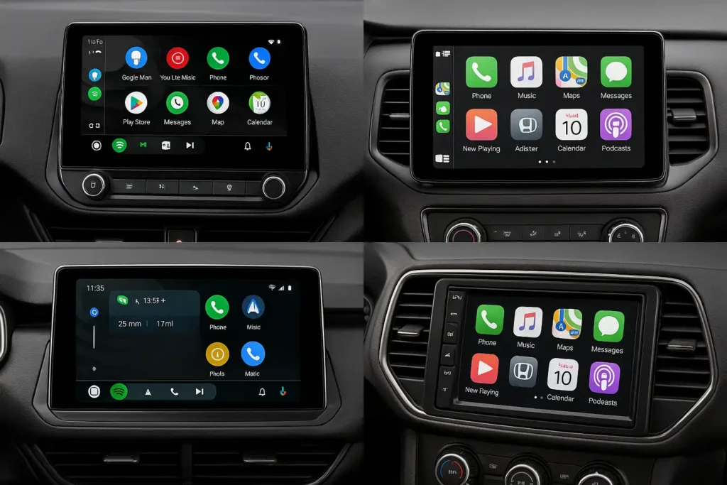 مقارنة بين أنواع شاشات السيارات الذكية: أيها الأنسب لك؟