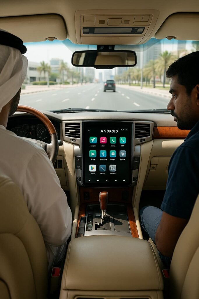 تركيب شاشة أندرويد لكزس 470