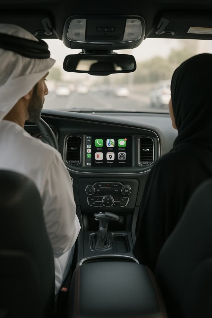 شاشة كار بلاي تشارجر