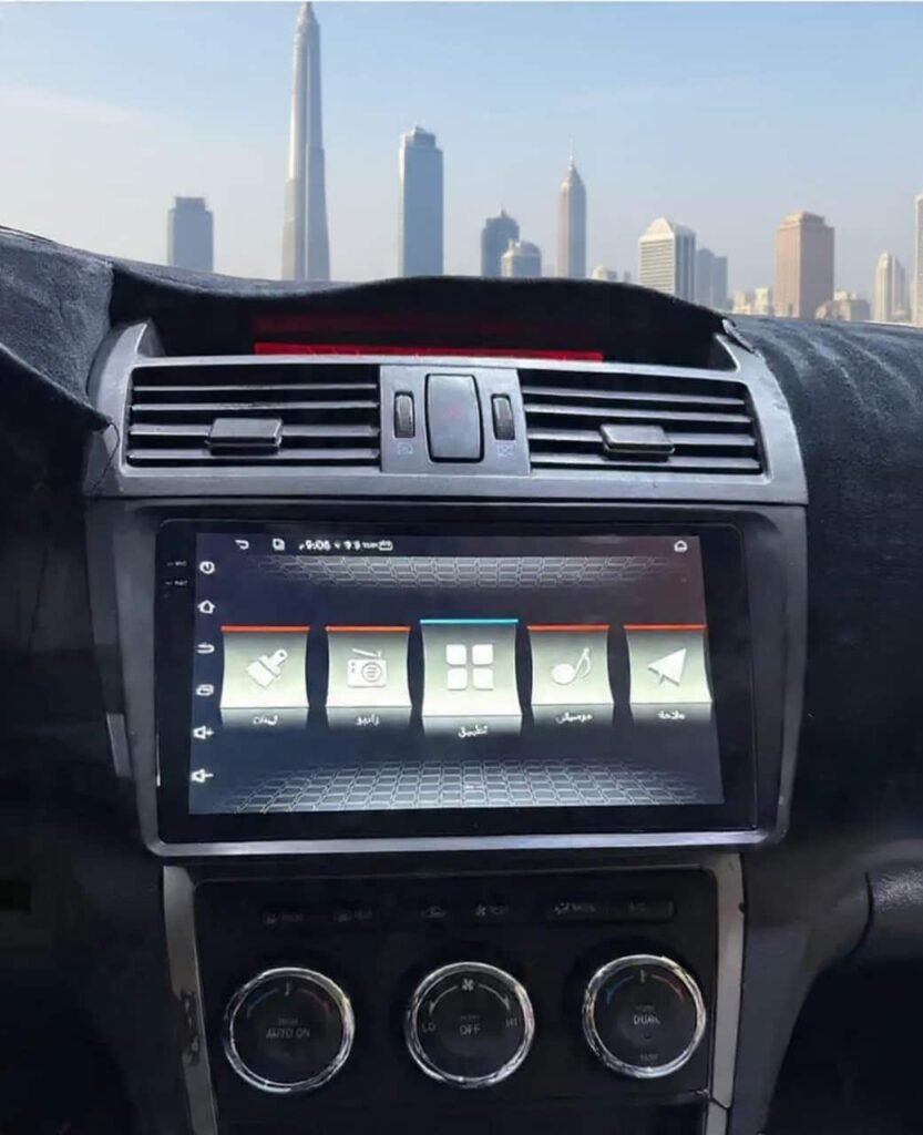 تركيب شاشة مازدا 6