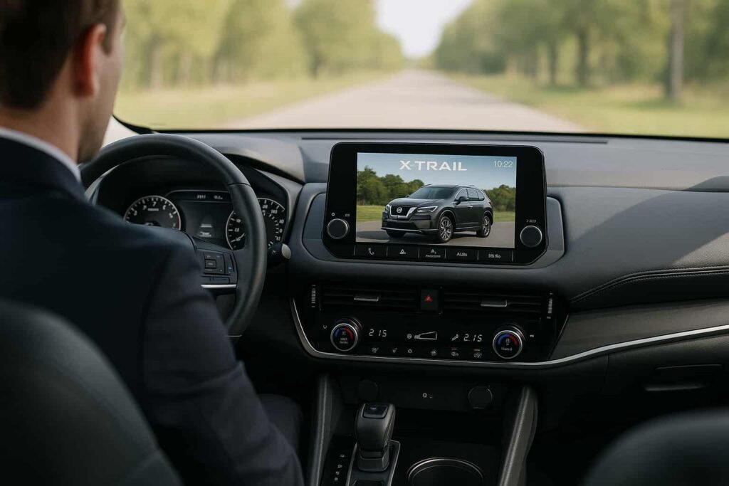 تركيب شاشة نيسان اكستريل