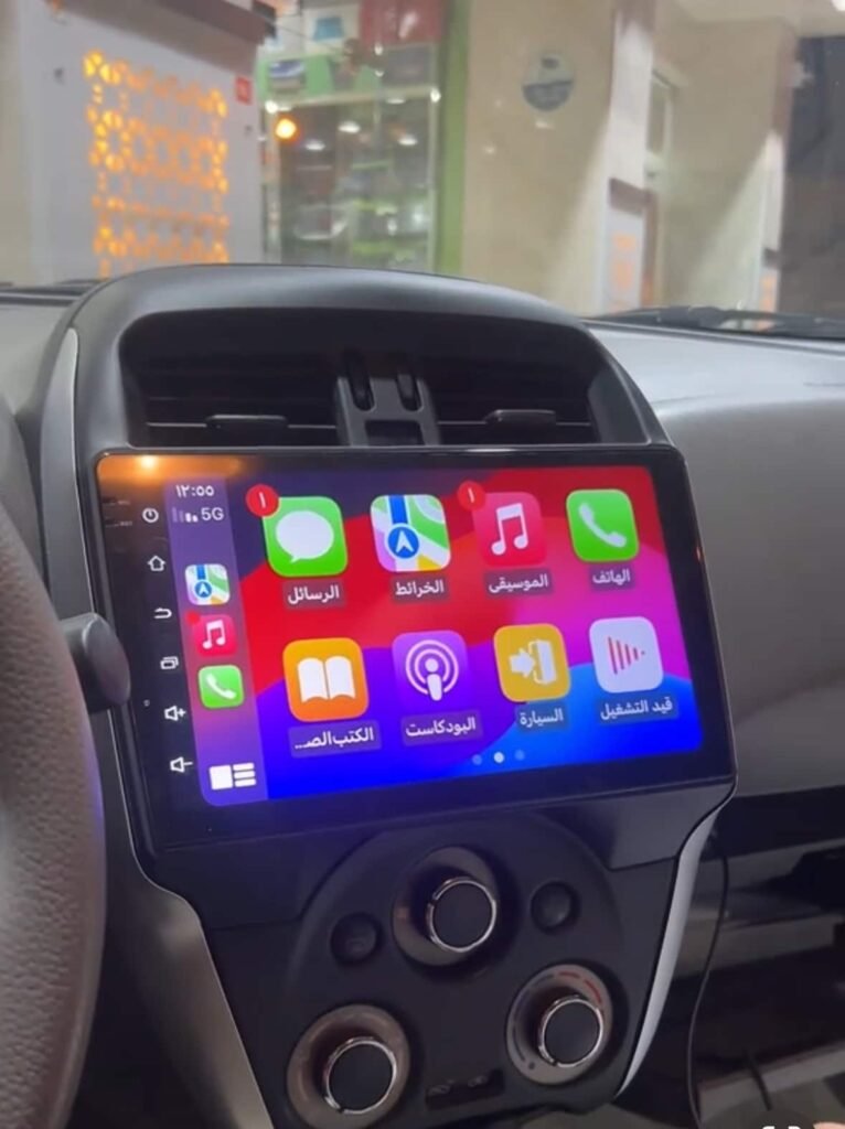 تركيب شاشة نيسان صني