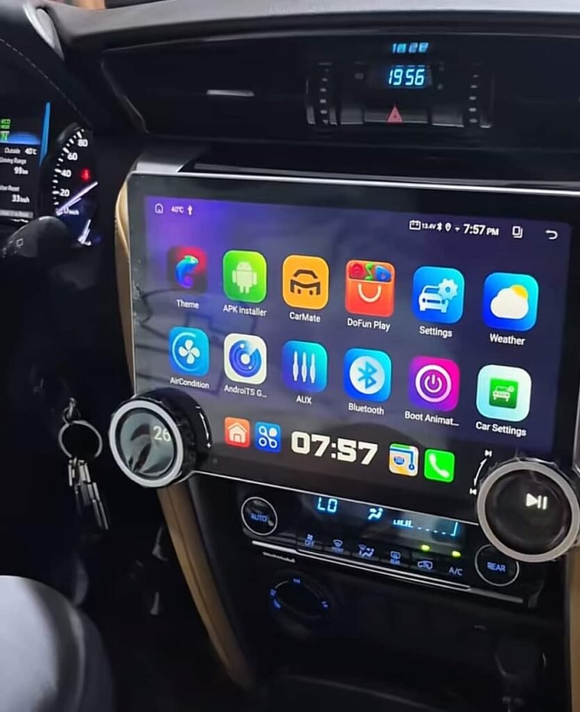 Android Screen for Fortuner