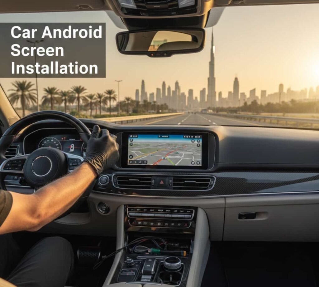 Car Android Screen Installation