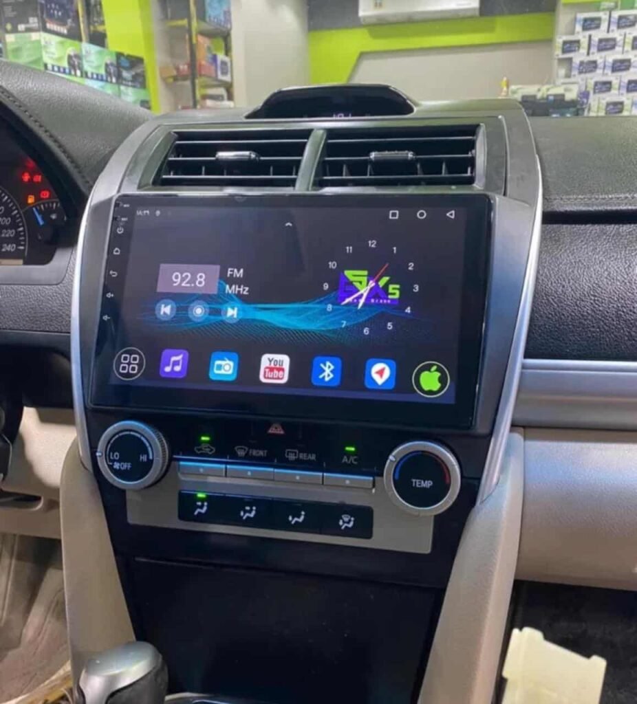 تركيب شاشة كامري