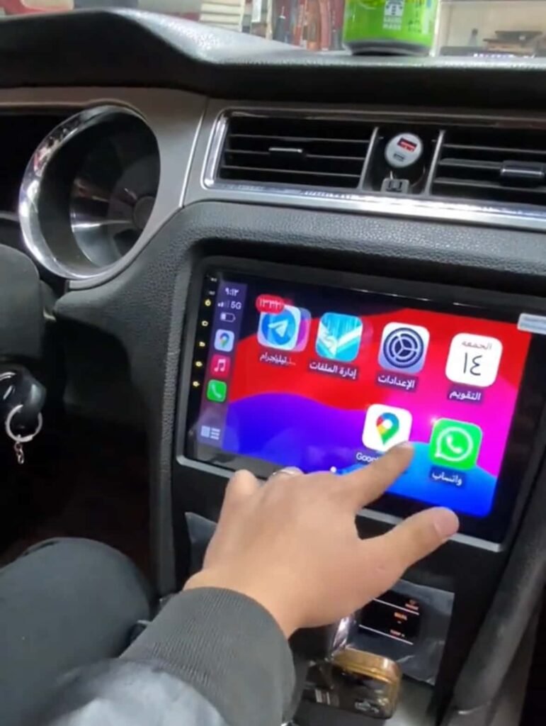 تركيب شاشة فورد موستنج